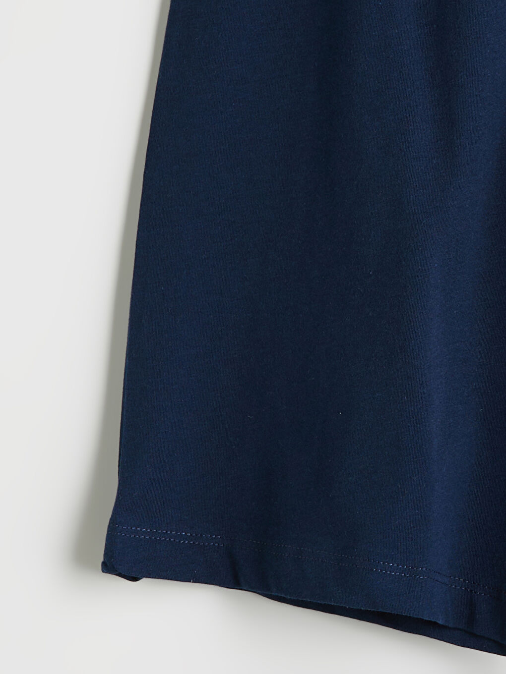 Lacivert Beli Lastikli Erkek Çocuk Pijama Şort-1