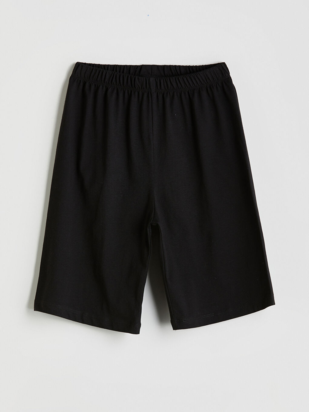 Siyah Beli Lastikli Erkek Çocuk Pijama Şort