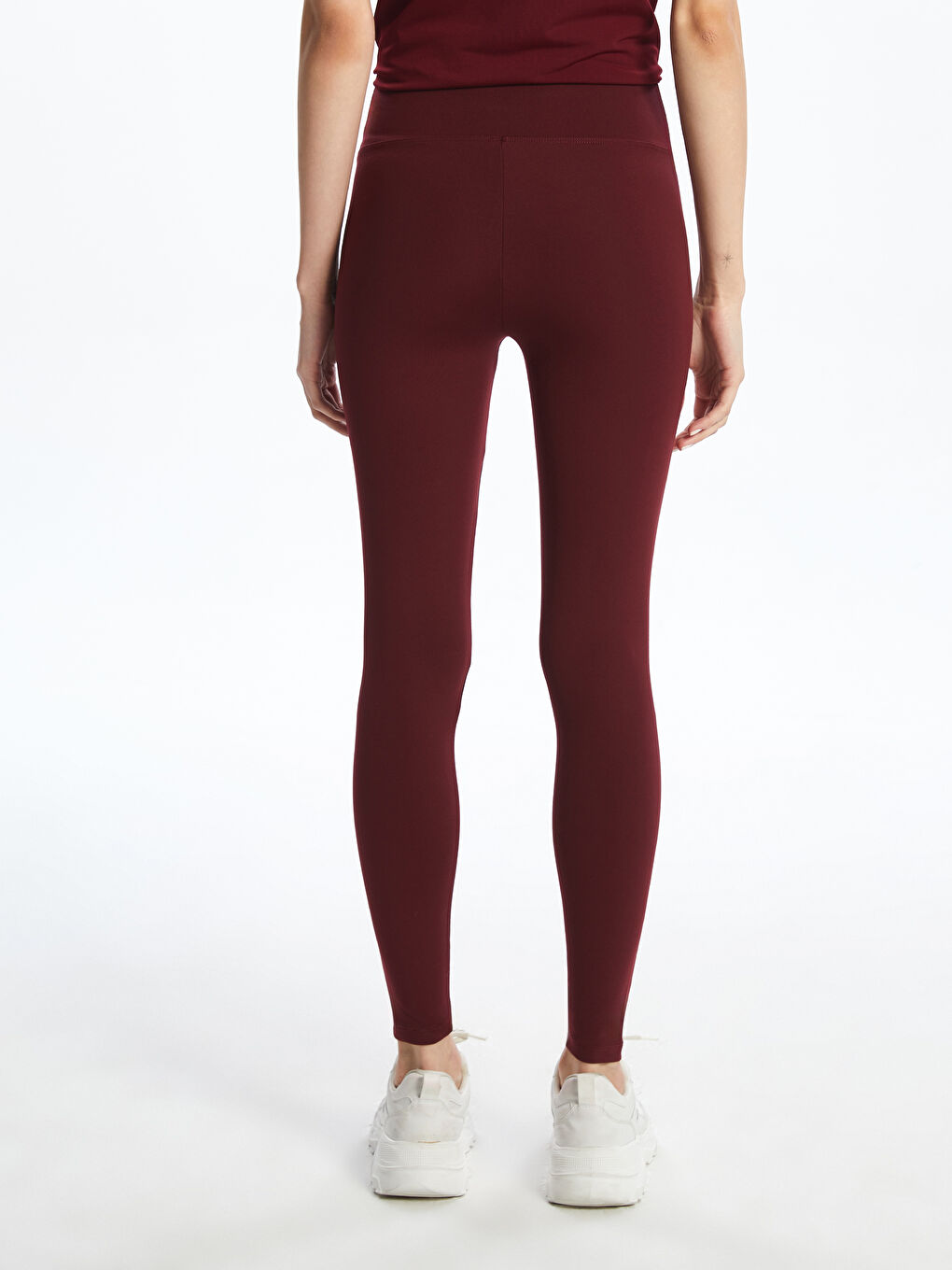 Elasticated Waist Women's Sports Leggings -S5P044Z8-CWK