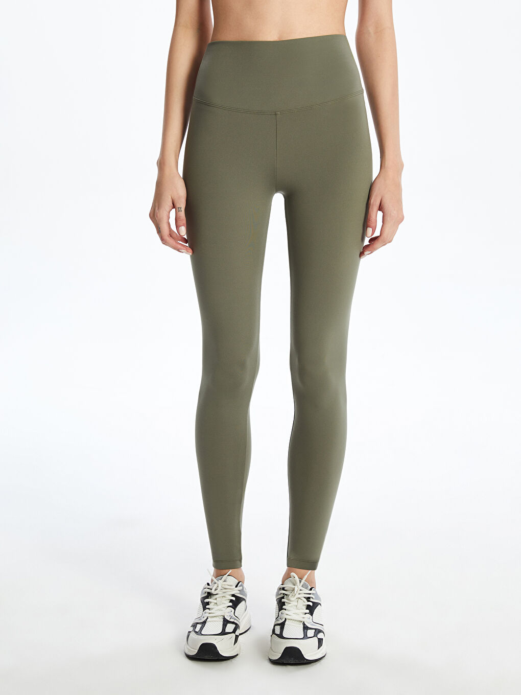 XSIDE ACTIVE Elasticated Waist Women's Sports Leggings -S5P044Z8-PNH