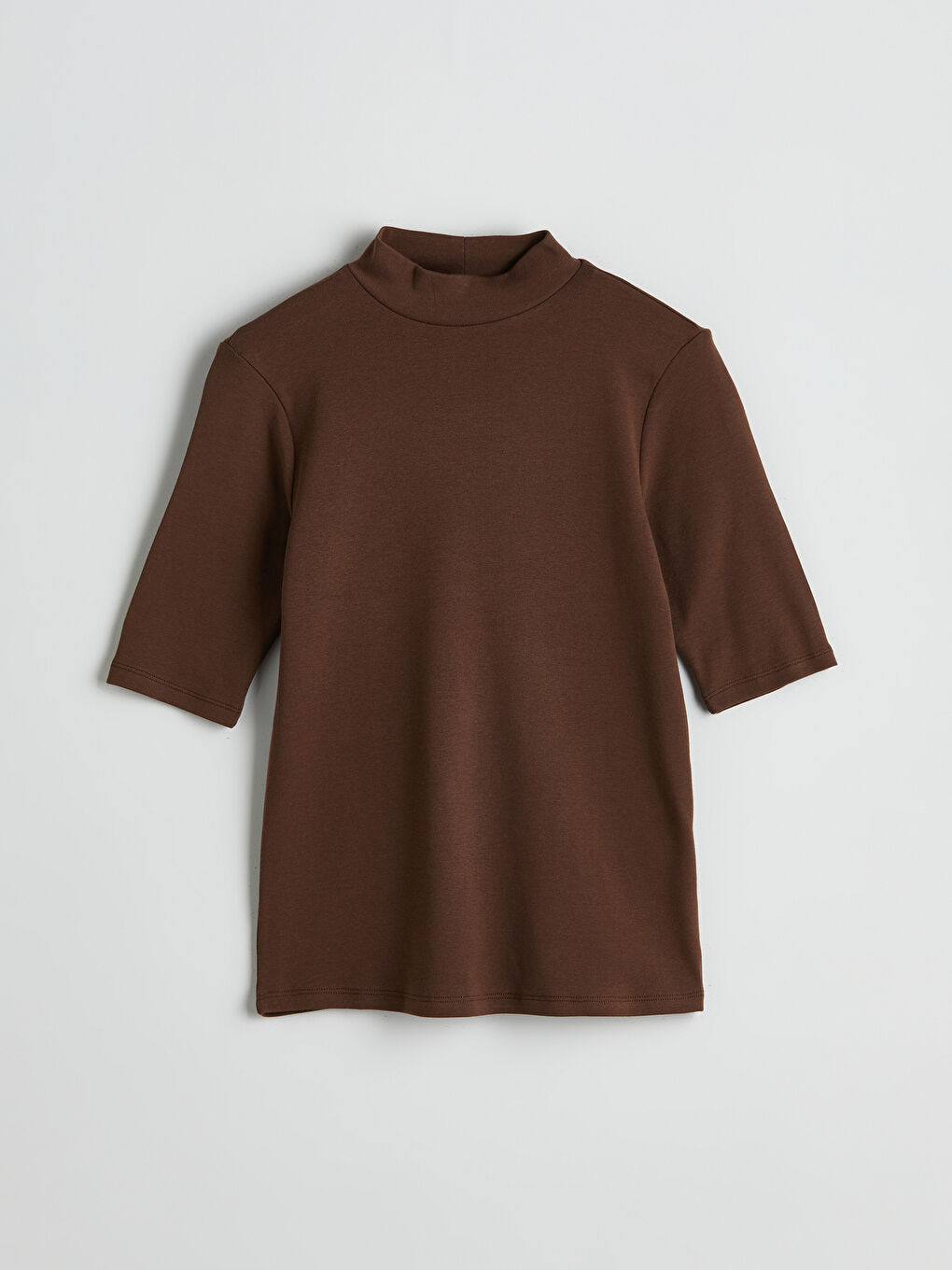 Women's Stand Collar T-Shirt -S5P065Z8-HKQ