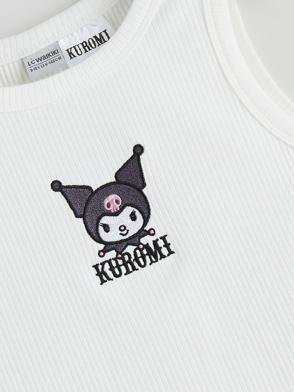 Siyah Beli Lastikli Kız Çocuk Şort-2