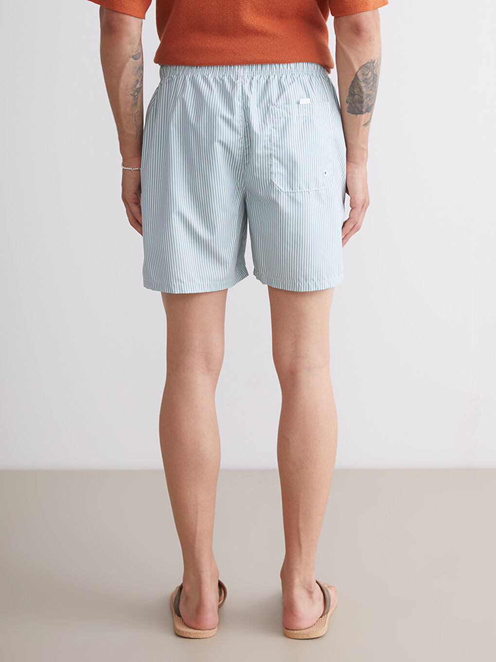 شورت سباحة قصير للرجال-3