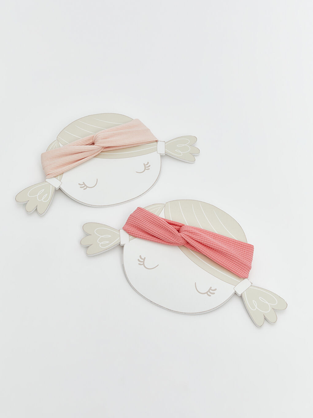 LCW ACCESSORIES Pembe Basic Kız Bebek Saç Bandı 2'li