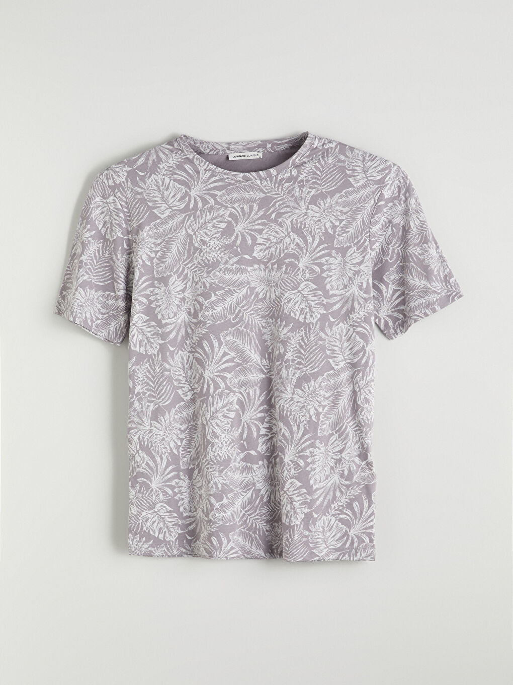 LCWAIKIKI Classic Crew Neck Printed Jersey Men's T-Shirt -S5P202Z8-LQE