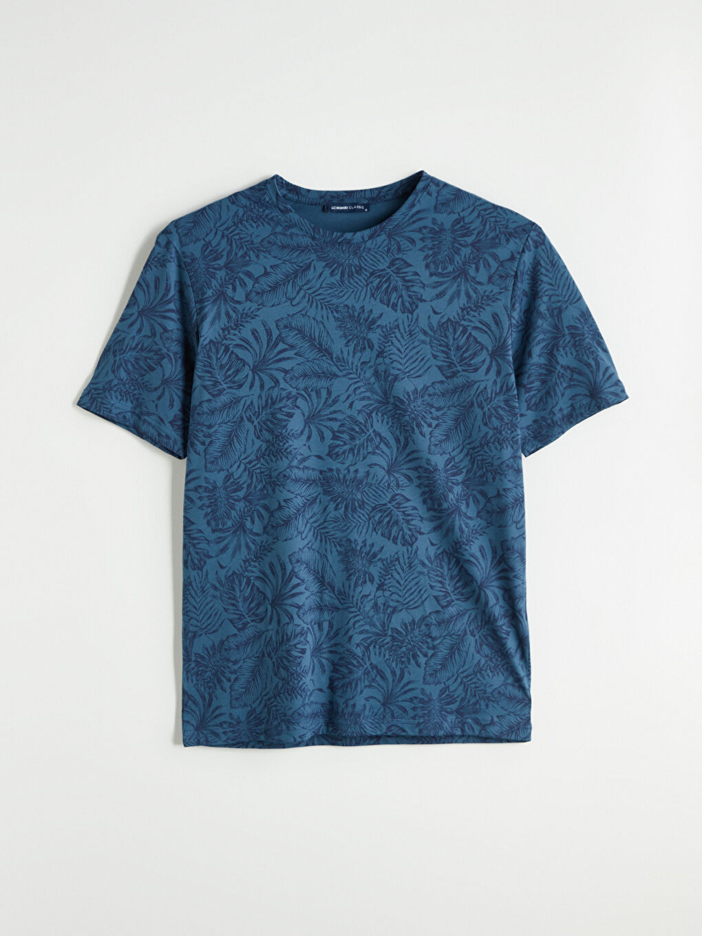 LCWAIKIKI Classic Crew Neck Printed Jersey Men's T-Shirt -S5P202Z8-LS3
