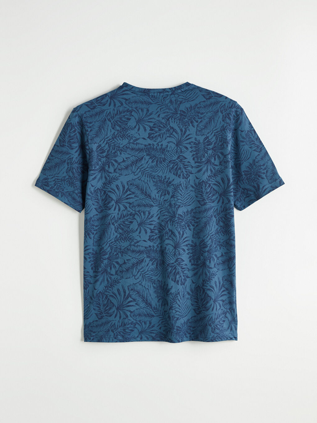 LCWAIKIKI Classic Crew Neck Printed Jersey Men's T-Shirt -S5P202Z8-LS3