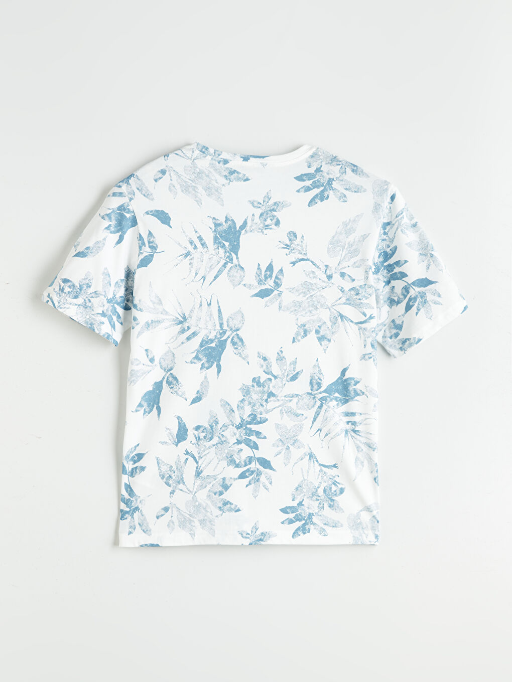 LCWAIKIKI Classic Crew Neck Printed Jersey Men's T-Shirt -S5P203Z8-LRA