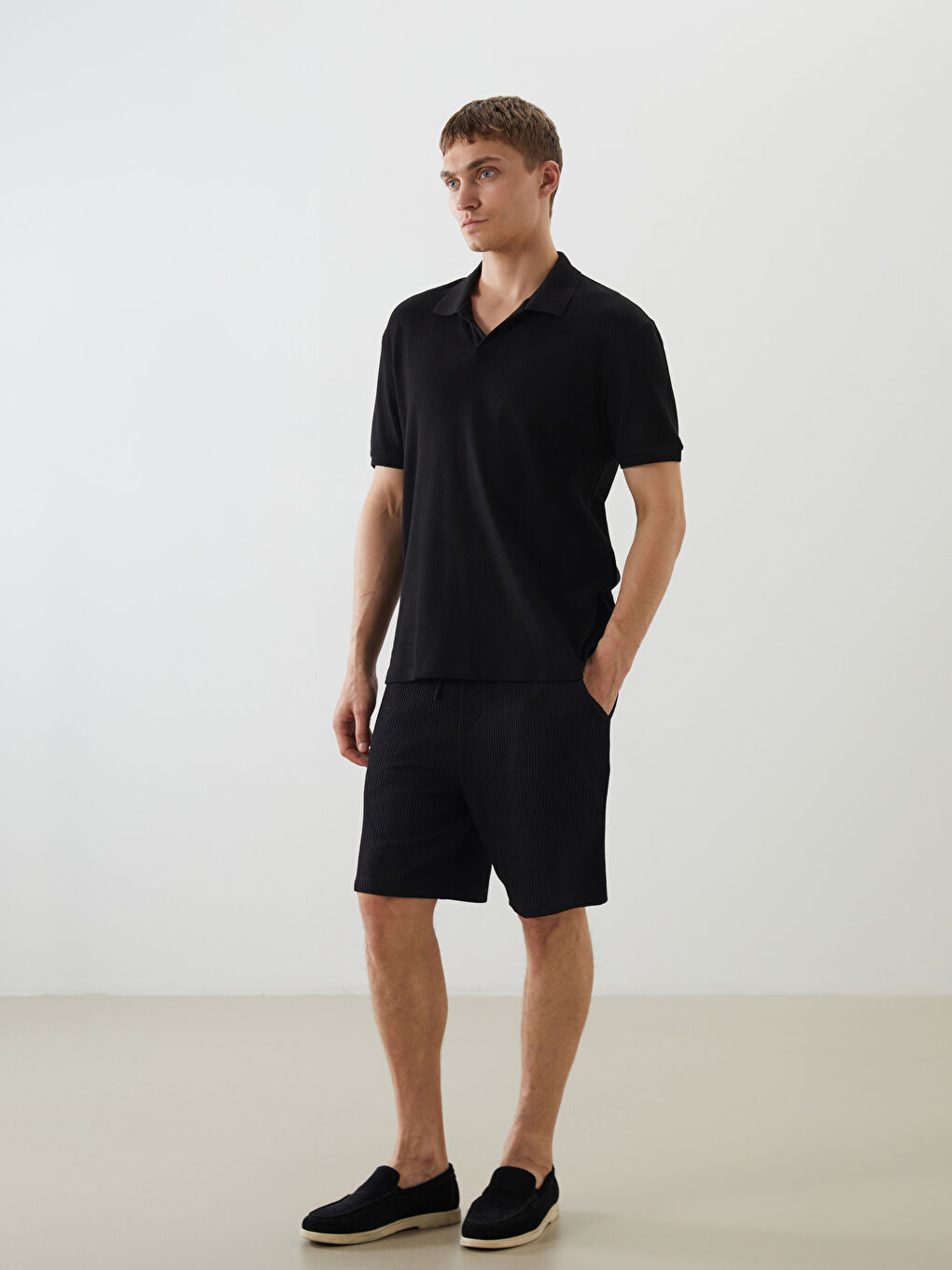LCW Vision Men's Polo Neck T-Shirt -S5P222Z8-CVL