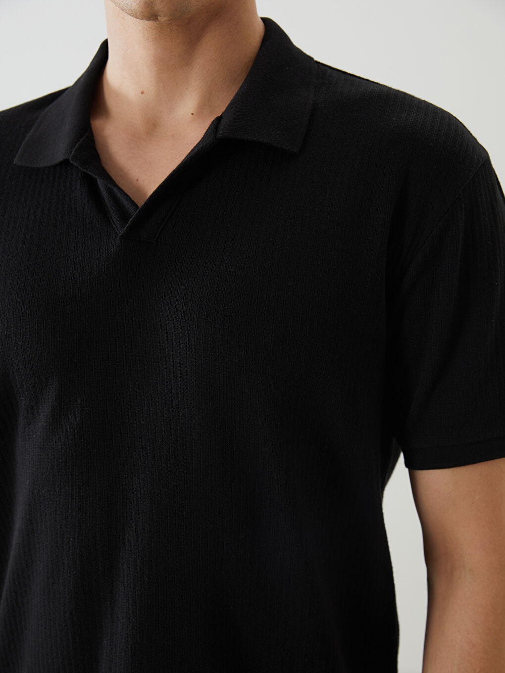LCW Vision Men's Polo Neck T-Shirt -S5P222Z8-CVL