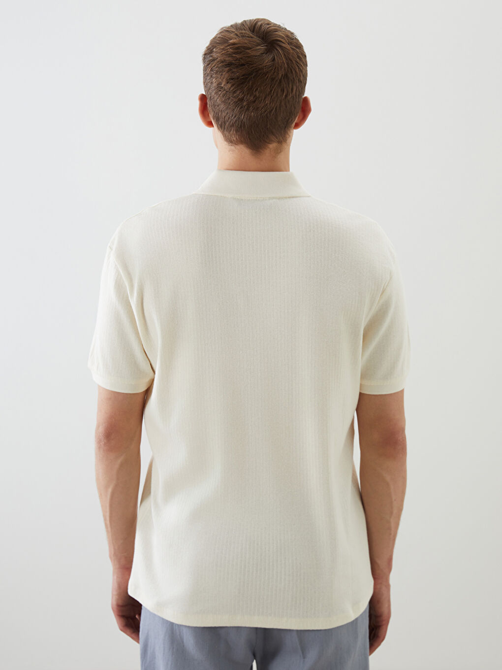 LCW Vision Men's Polo Neck T-Shirt -S5P222Z8-ZMF