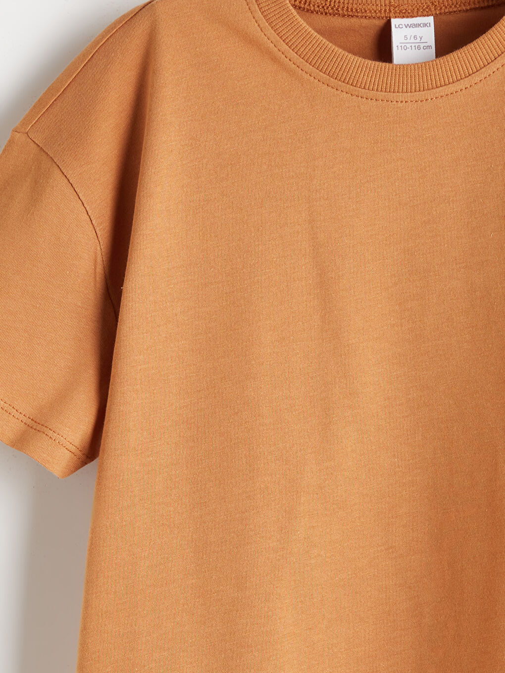 Crew Neck Basic Boy T-Shirt -S5P242Z1-GUB