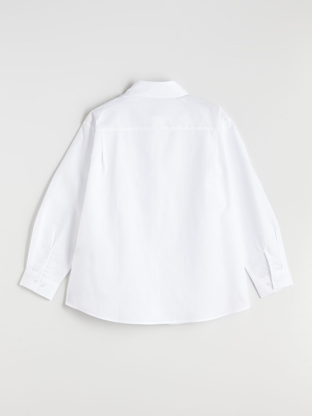 Oversize Poplin Women's Shirt Tunic -S5P267Z8-EEW