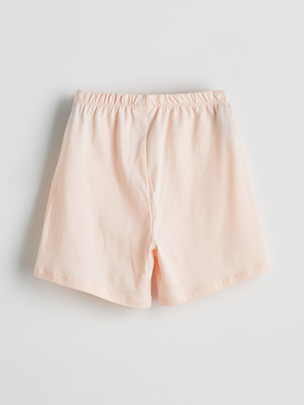 Crew Neck Girl's Shorts Pajama Set -S5P283Z4-G0K