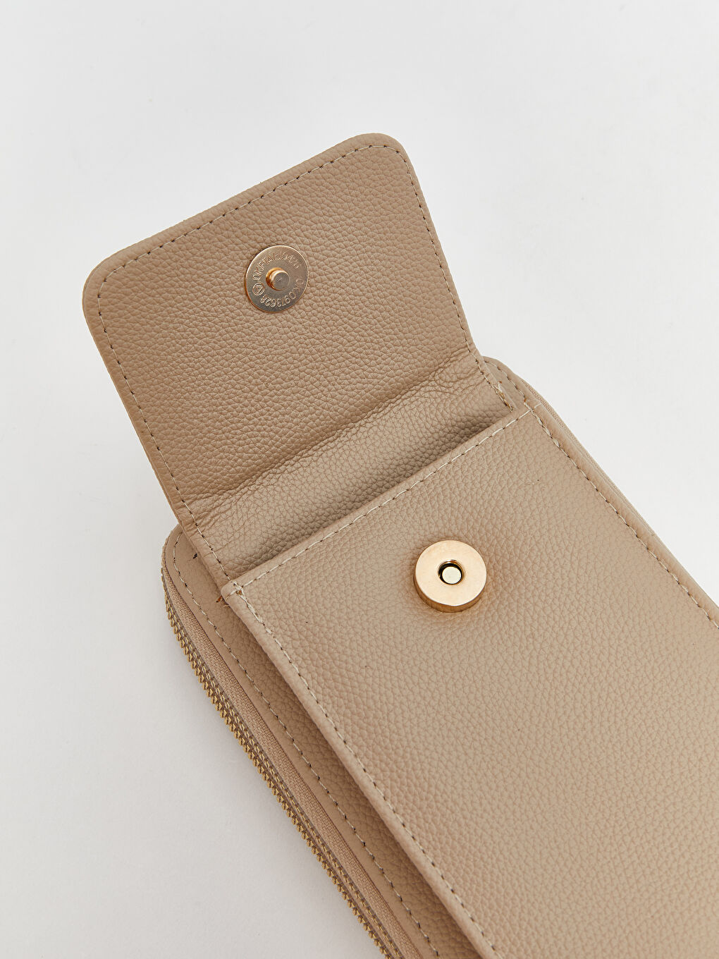 Kahverengi Deri Görünümlü Kadın Omuz Çantası-3