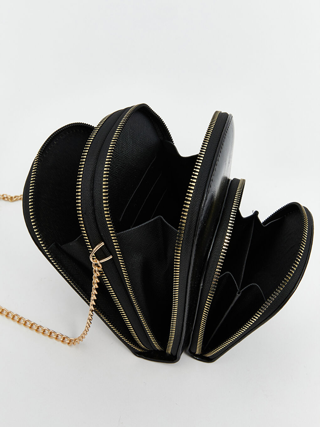 Leather Look Women's Shoulder Bag -S5P299Z8-CVL