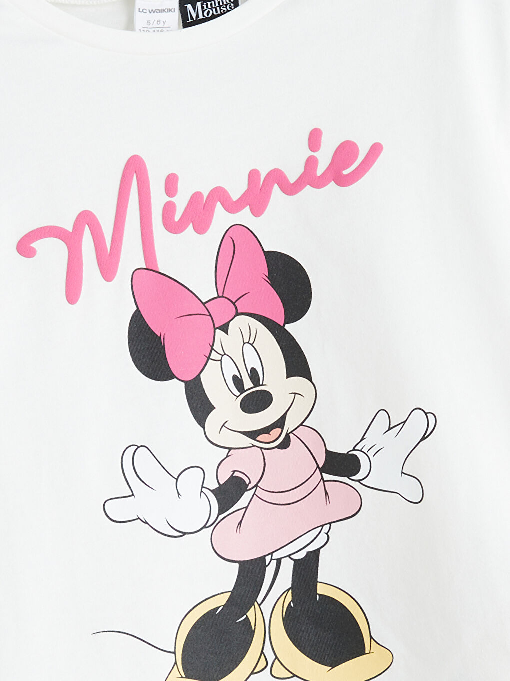 Minnie Mouse Printed Girls T-Shirt -S5P300Z1-R9J