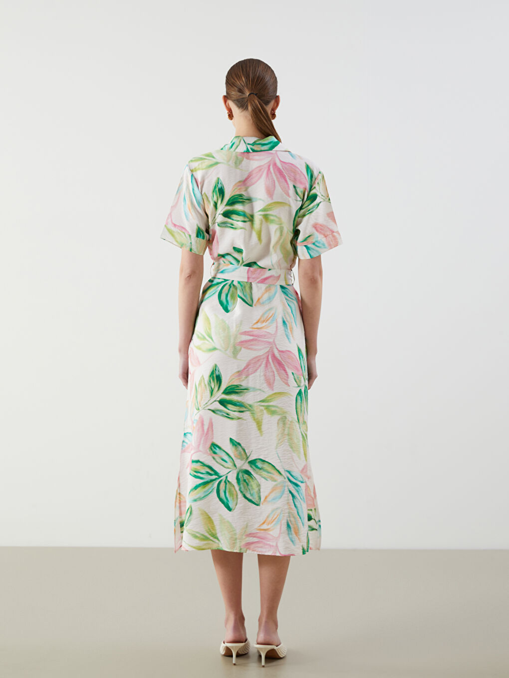 Woman MIX Shirt Dress -S5P301Z8-F9C