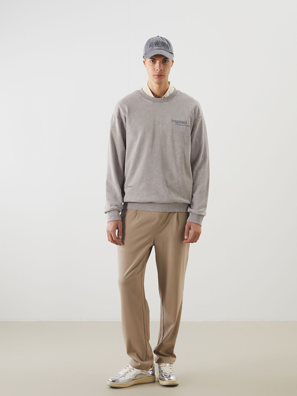 Standard Fit Men's Trousers -S5P311Z8-Z5B