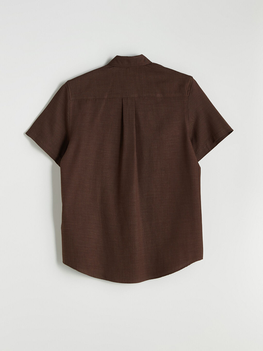 Regular Fit Short Sleeve Gabardine Men's Shirt -S5P335Z8-CT9