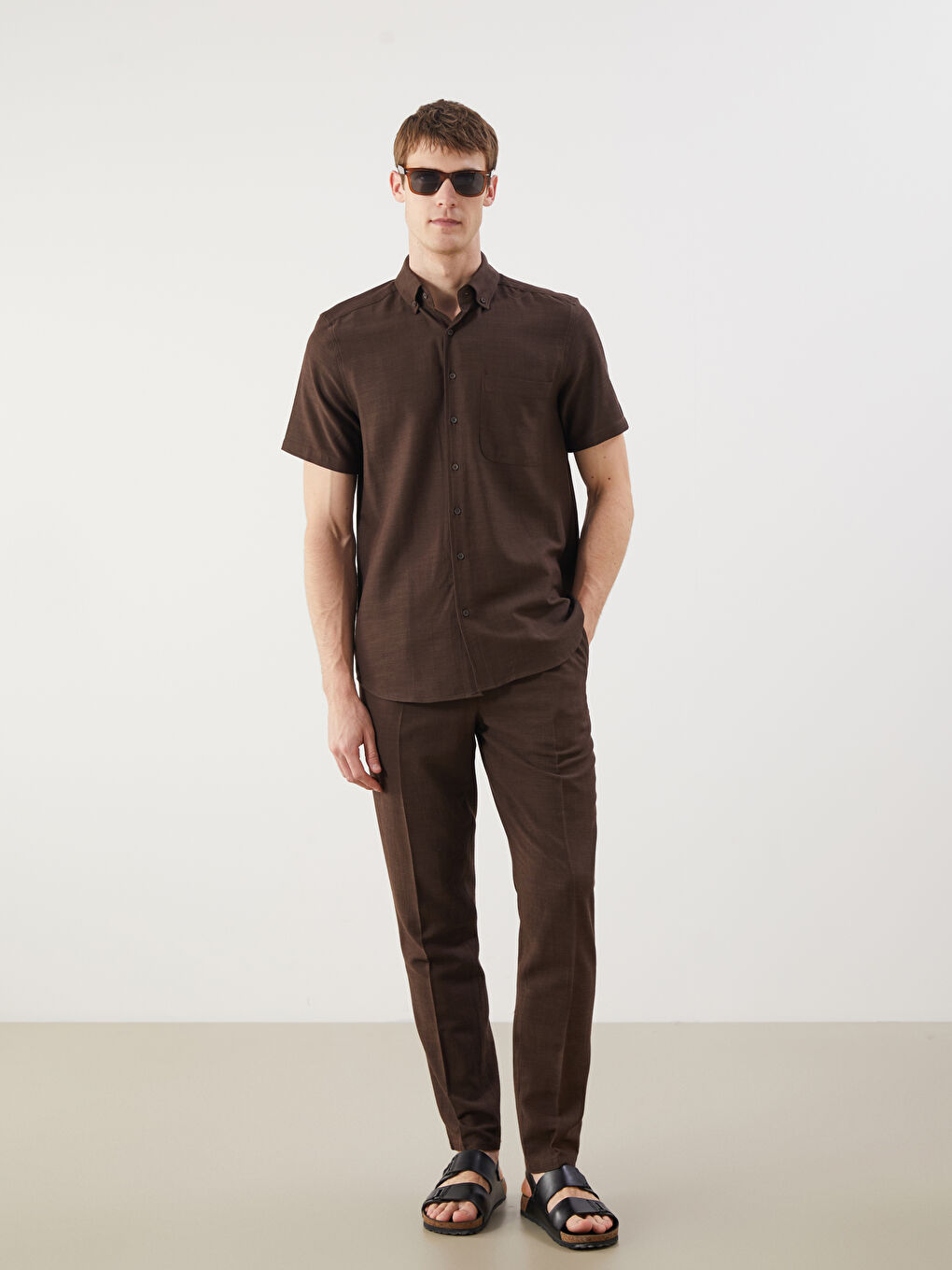 پانتۆڵی فیتی ئاسایی تویل - بۆ پیاوان-1