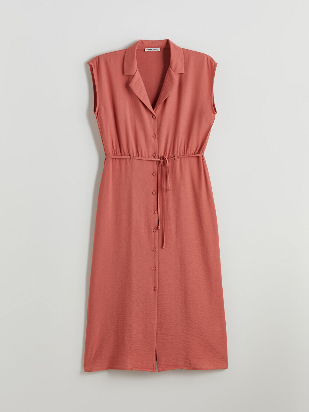 Woman ORANGE Shirt Dress -S5P345Z8-D7W