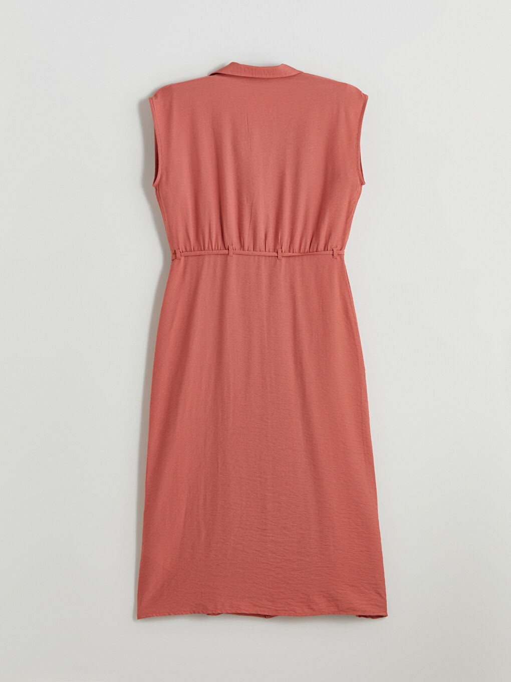 Woman ORANGE Shirt Dress -S5P345Z8-D7W