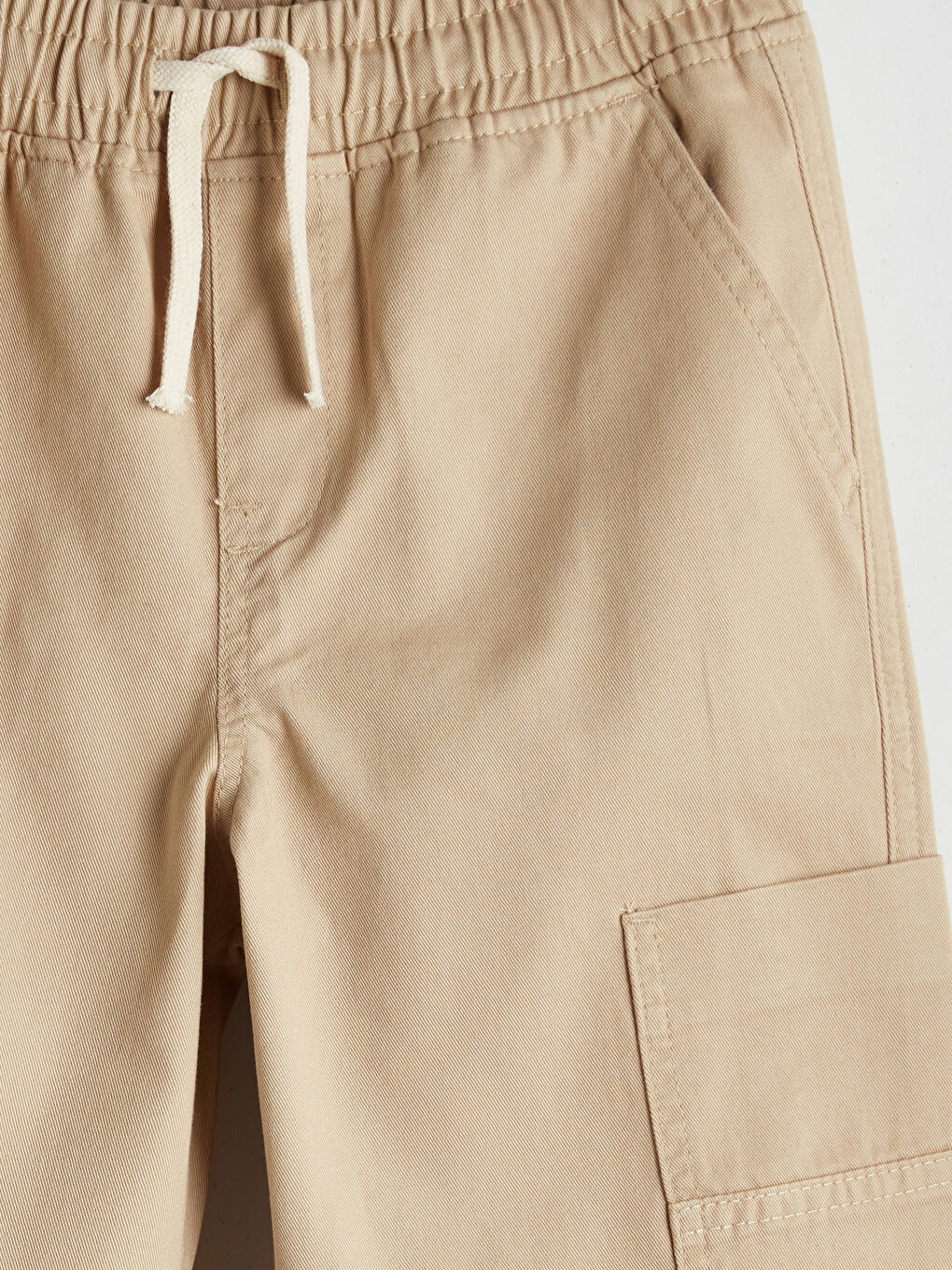 Elastic Waist Boy Cargo Trousers -S5P346Z4-FJC