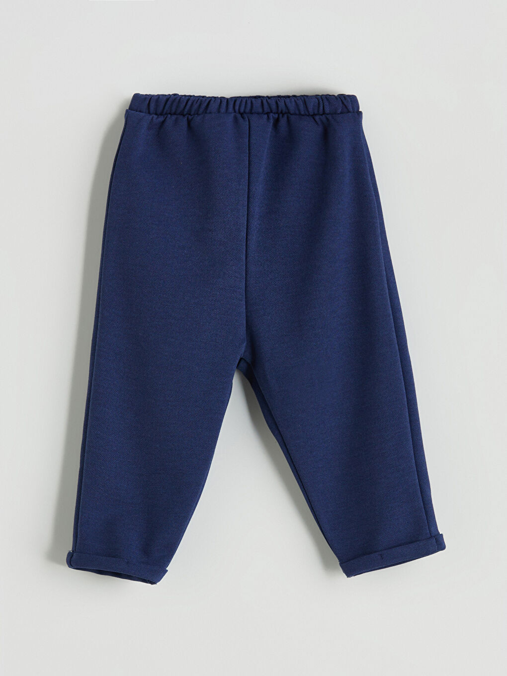Lacivert Erkek Bebek Beli Lastikli Pantolon
