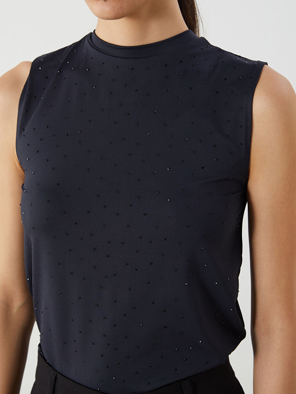 Woman BLACK Tank Top -S5P358Z8-CVL