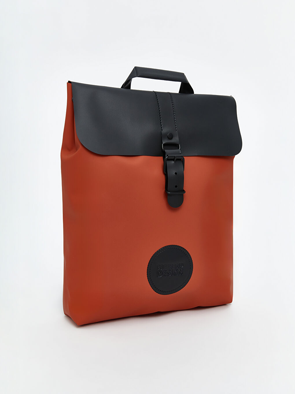 حقيبة ظهر جلد صناعي للرجال-3