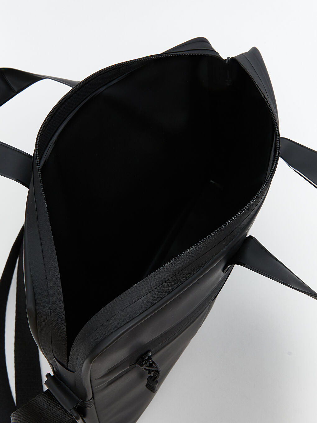 Siyah Omuz Askılı Erkek Laptop Çantası-3