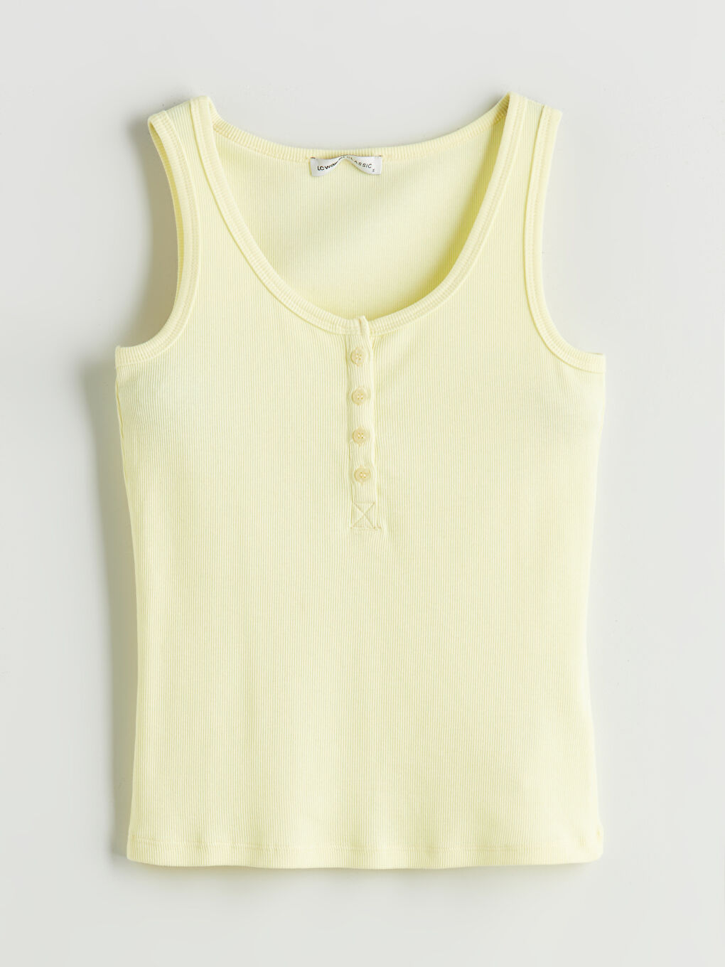 LCWAIKIKI Classic Woman BEIGE Tank Top -S5P422Z8-G0A