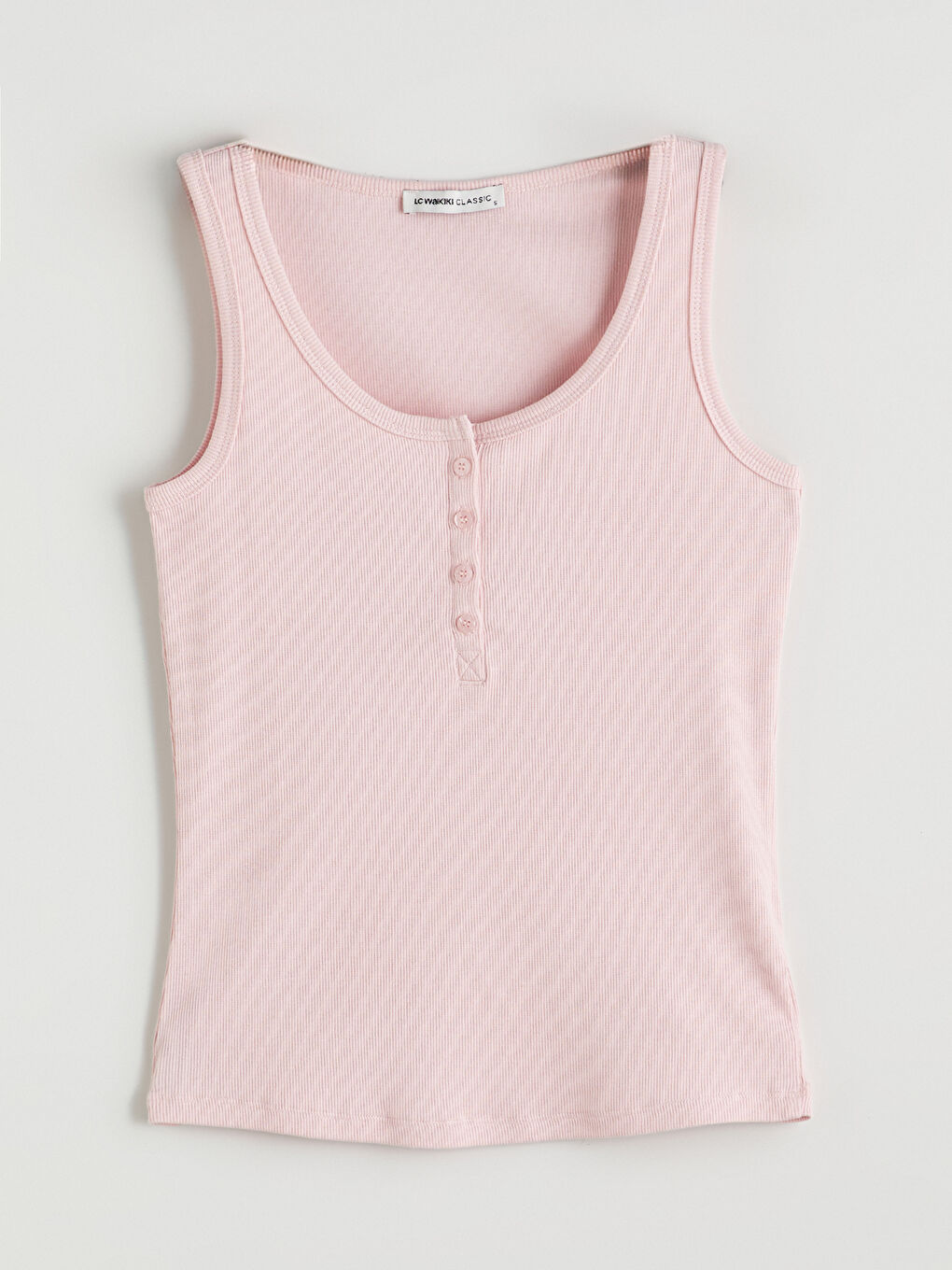 LCWAIKIKI Classic Woman PINK Tank Top -S5P422Z8-G0G