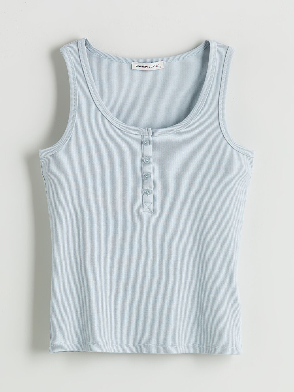 LCWAIKIKI Classic Woman BLUE Tank Top -S5P422Z8-G2B