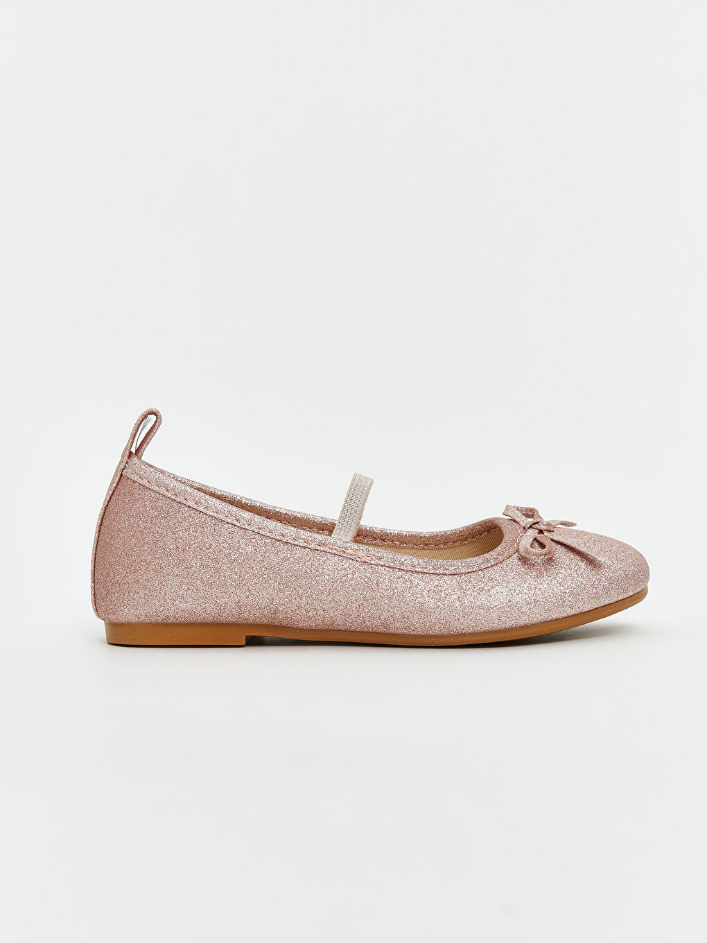 LCW STEPS Pembe Fiyonk Detaylı Kız Çocuk Babet - 1