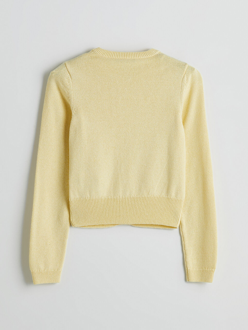 Crew Neck Women Knitted Cardigan -S5P446Z8-DJQ