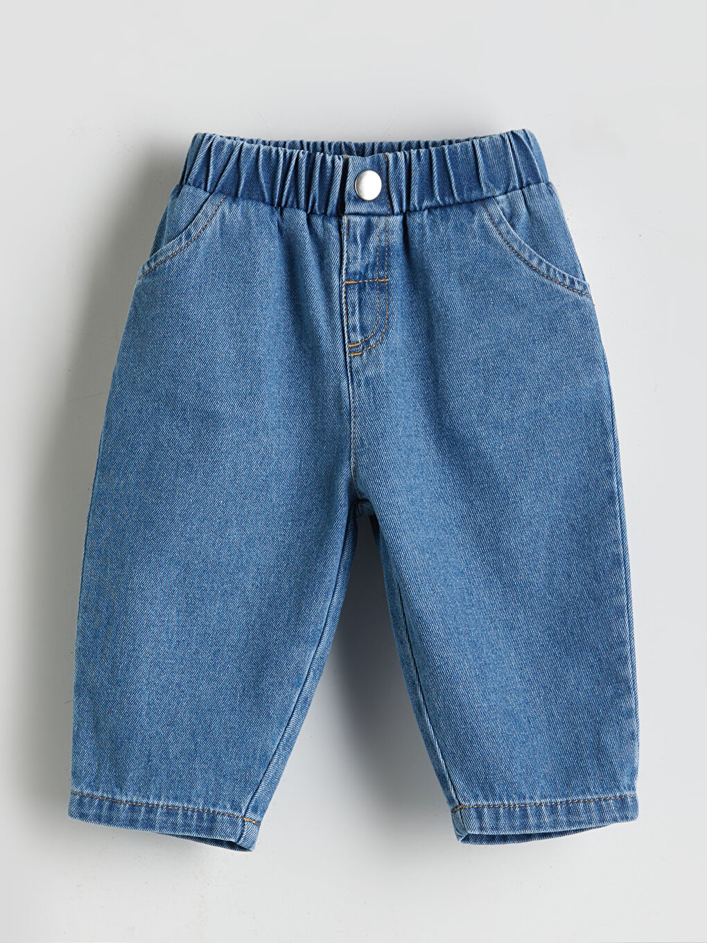 Snap Fastening Baby Boys' Jeans