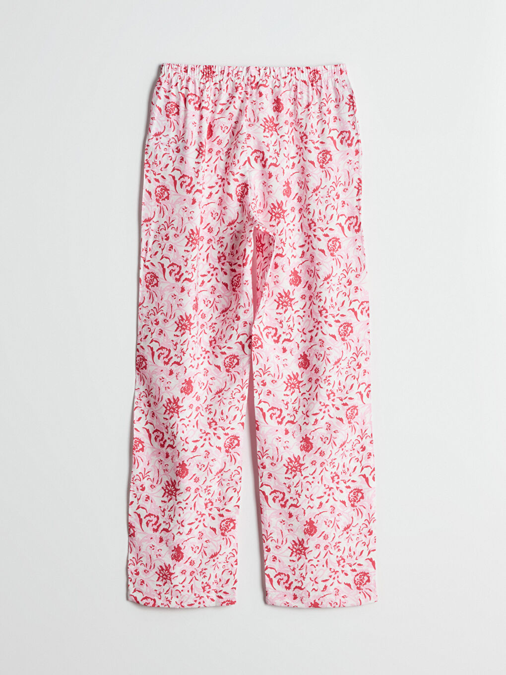 V-Neck Patterned Women's Pajamas Set -S5P474Z8-LRA