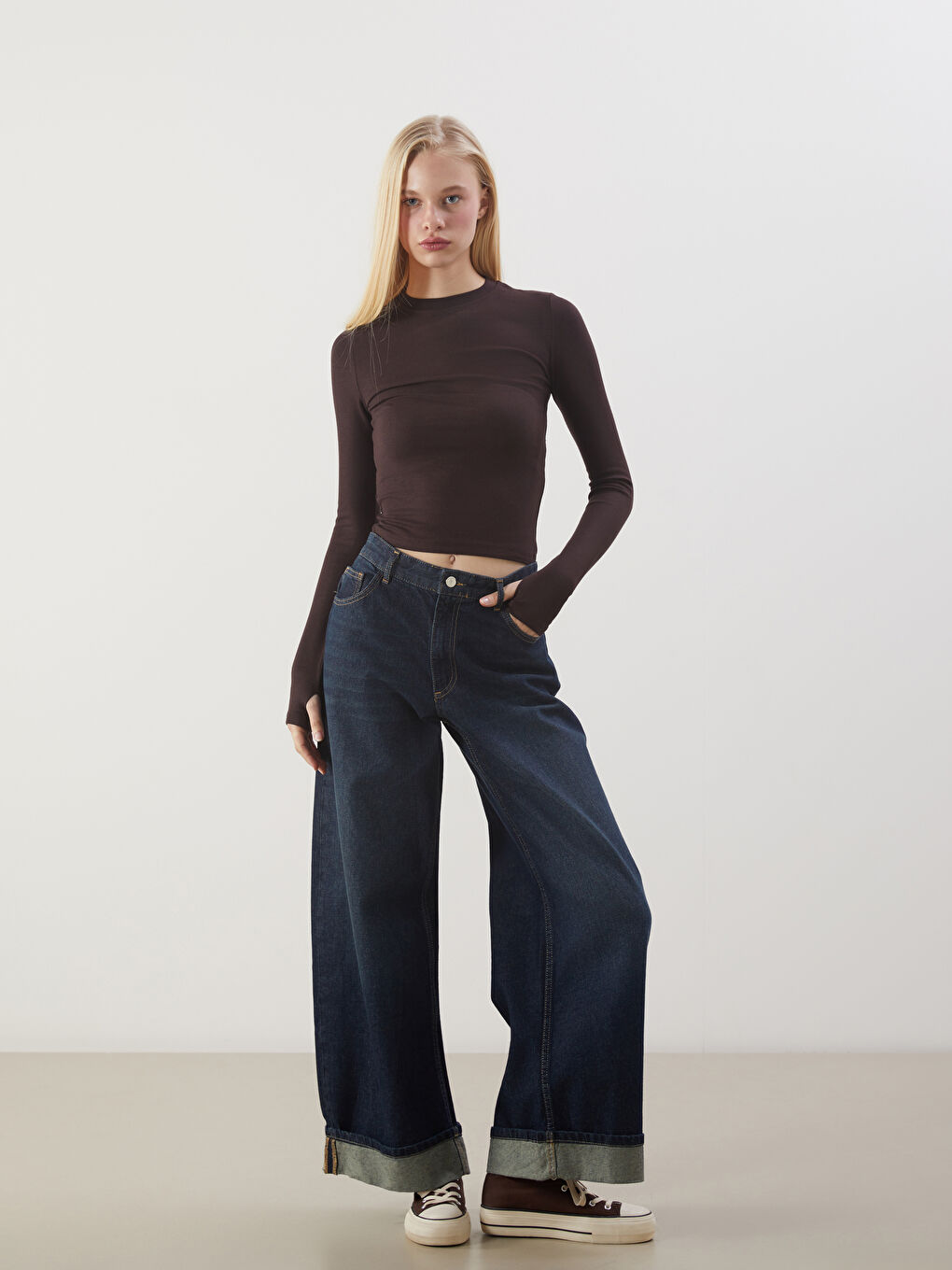 Women's Crew Neck Bodysuit -S5P492Z8-ZB0