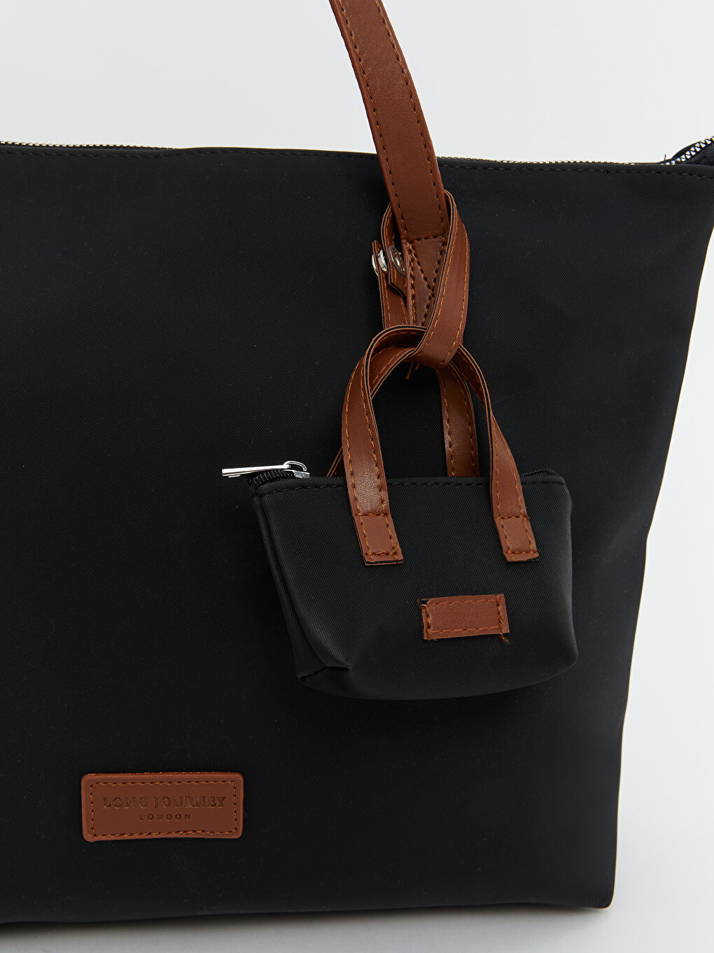 Siyah Çıkarılabilir Askılı Kadın Omuz Çantası-2