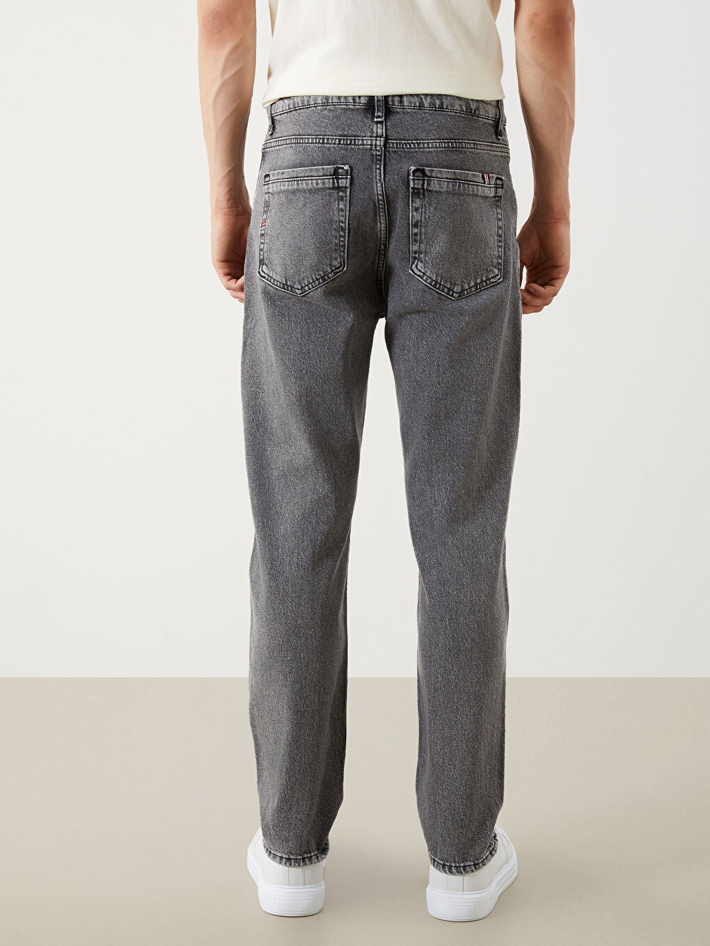 Antrasit 710 Loose Fit Erkek Jean Pantolon-6