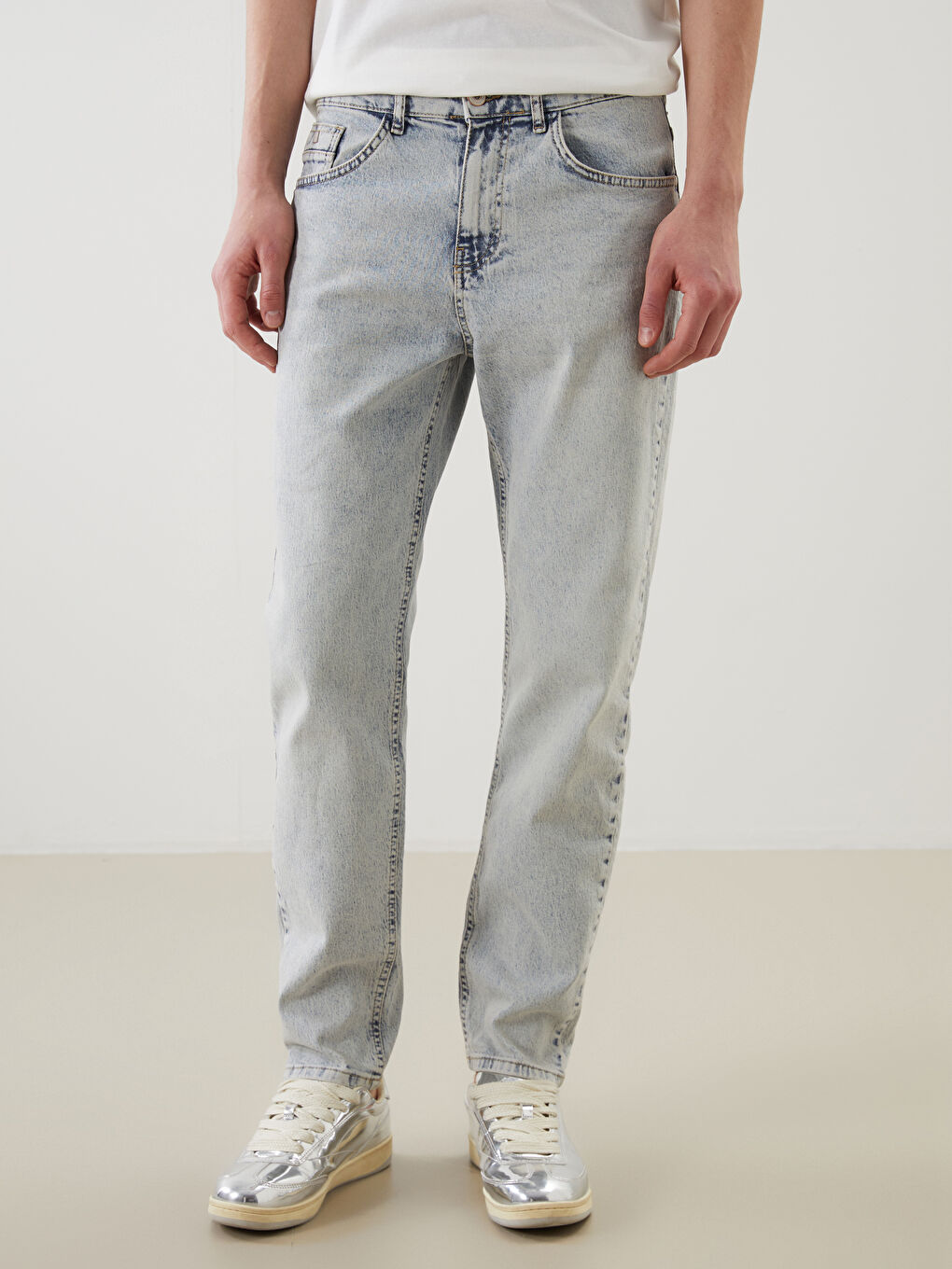 İndigo 710 Loose Fit Erkek Jean Pantolon-1