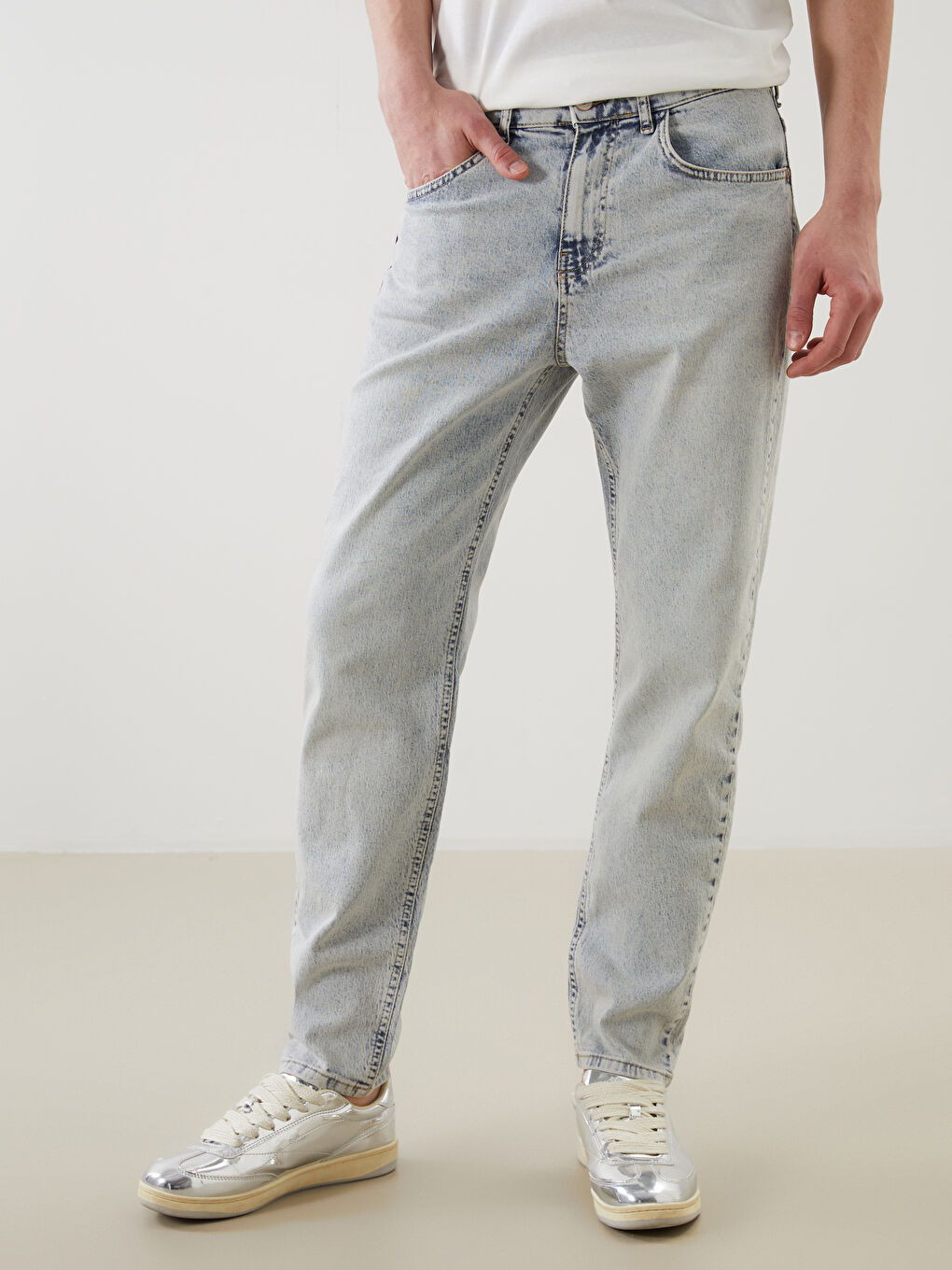 İndigo 710 Loose Fit Erkek Jean Pantolon-1