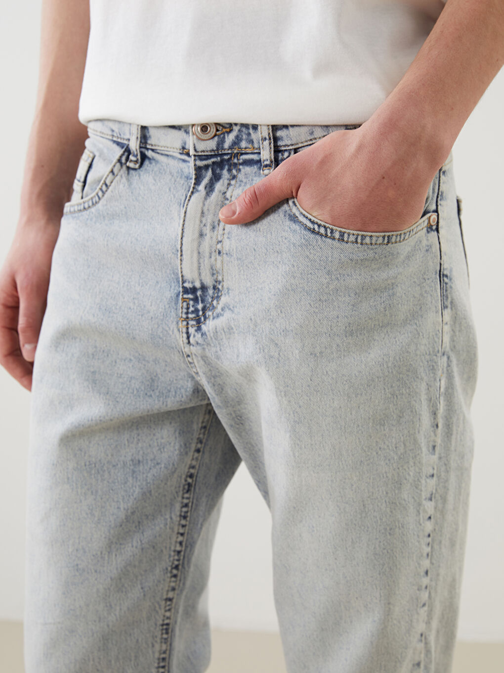 İndigo 710 Loose Fit Erkek Jean Pantolon-2