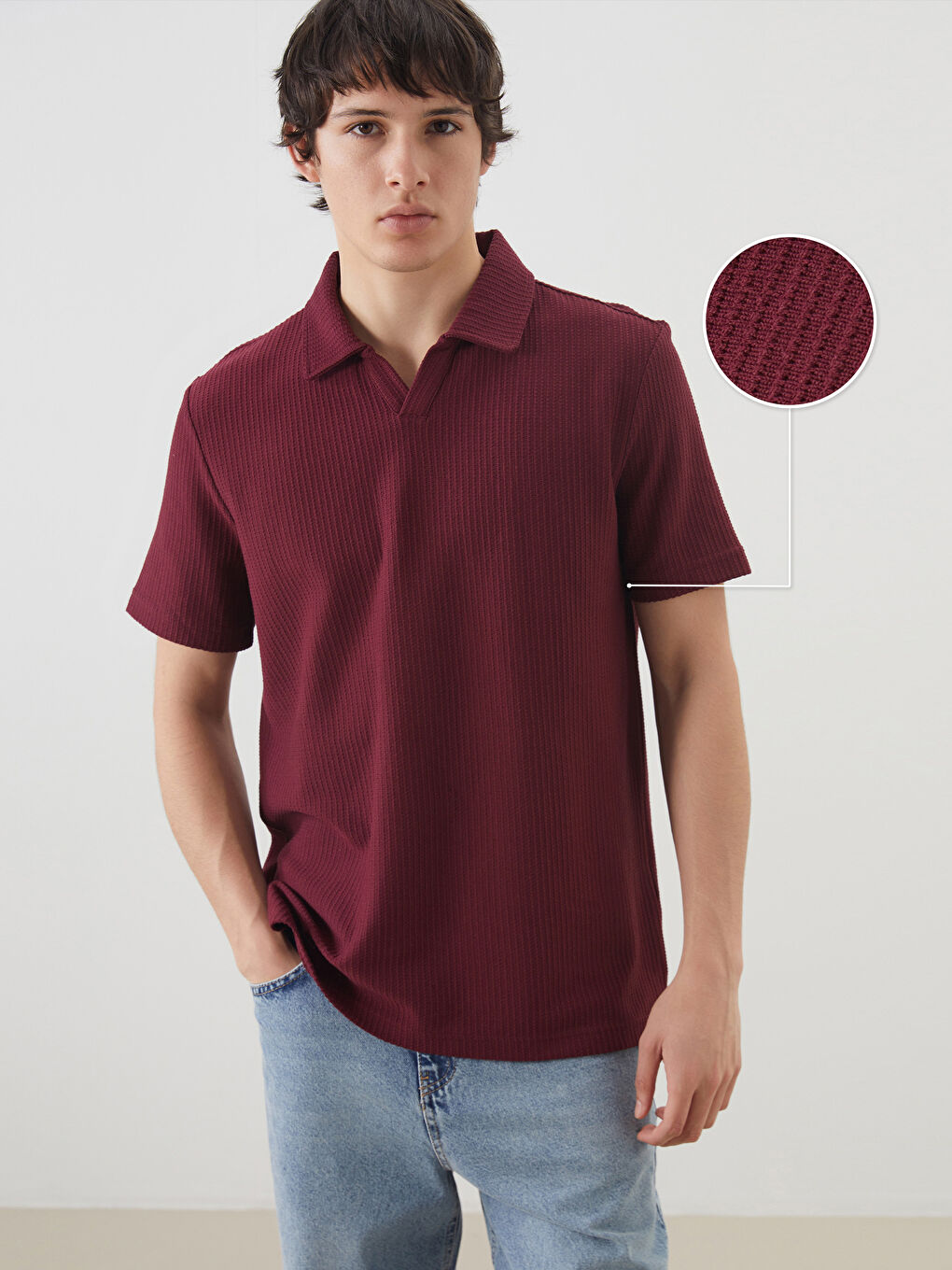 BORDO Majica Muškarac -S5P540Z8-YRP