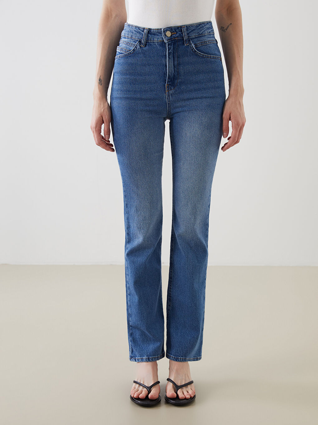 Cropped Flare Women's Jeans -S5P557Z8-507