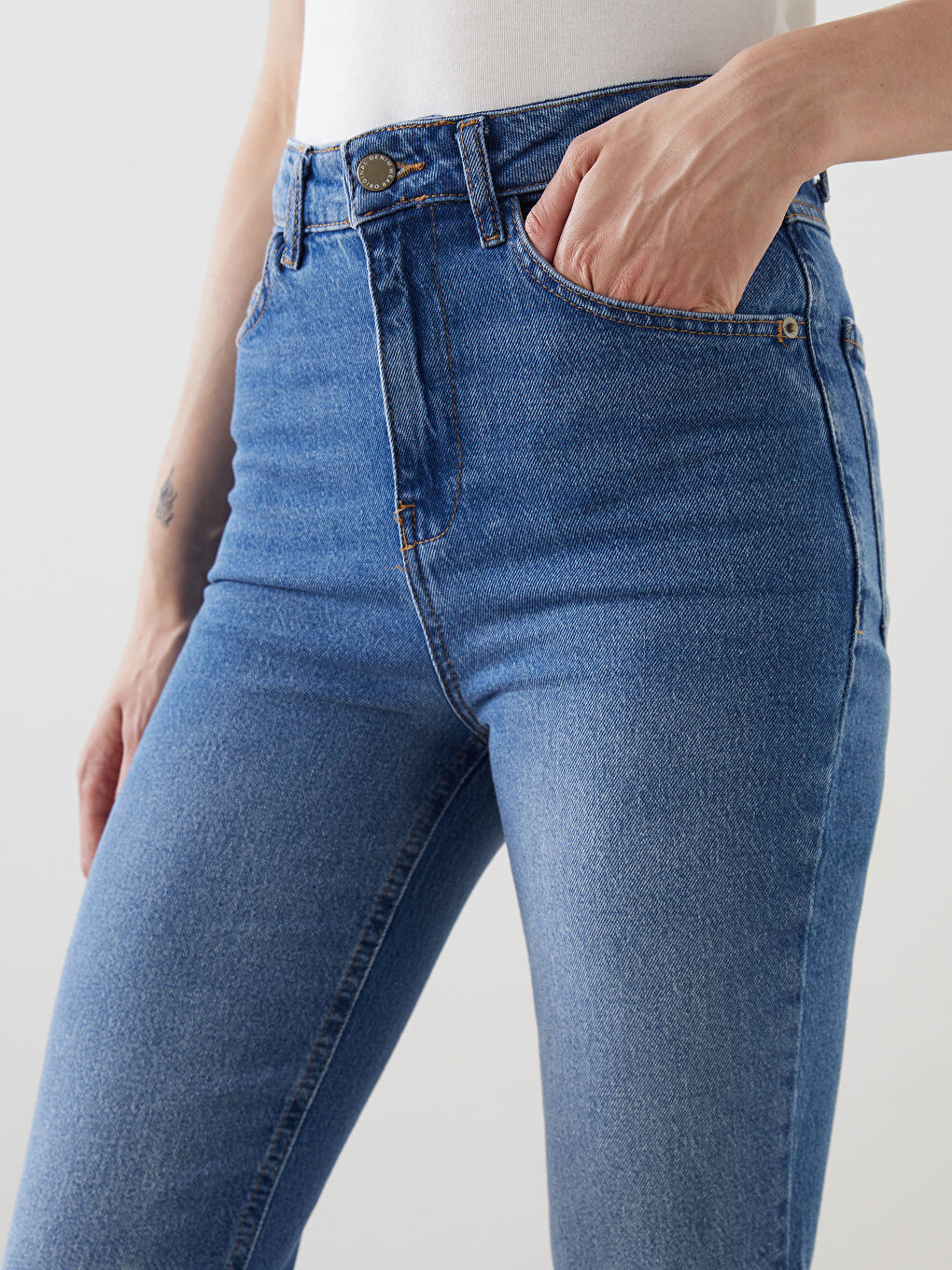 Cropped Flare Women's Jeans -S5P557Z8-507