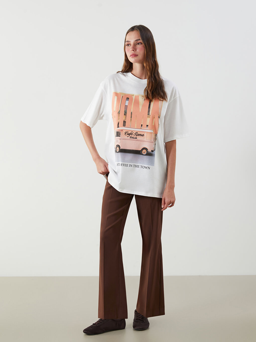 LCW Vision Uske Bakljaste Ženske Pantalone -S5P569Z8-VKD