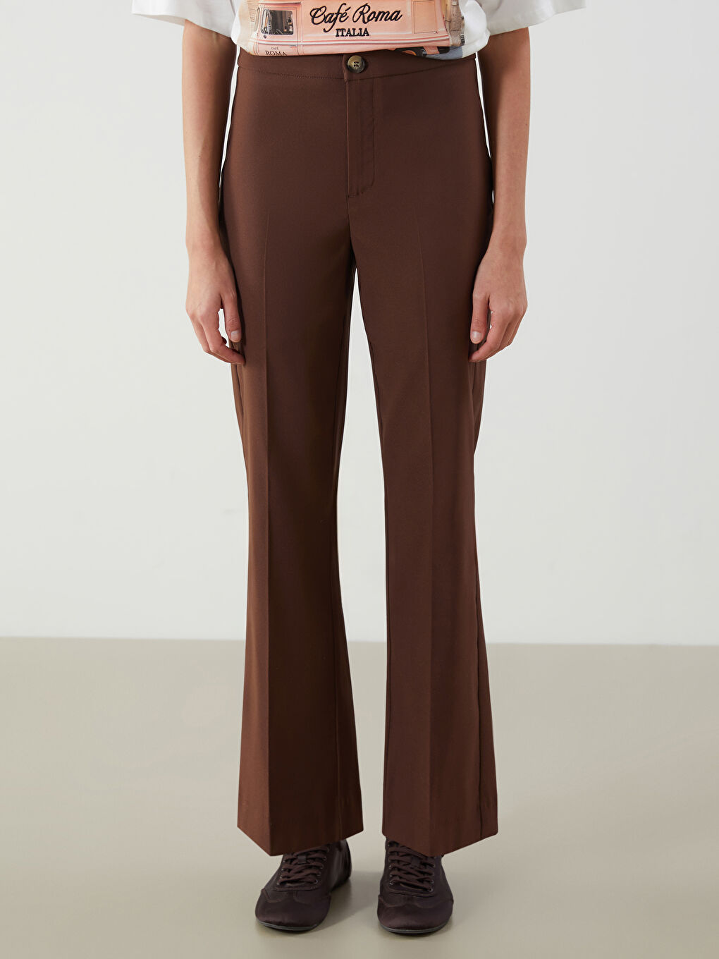 LCW Vision Uske Bakljaste Ženske Pantalone -S5P569Z8-VKD